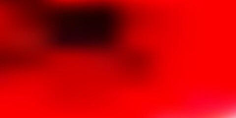 Light red vector gradient blur template.