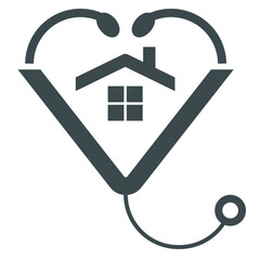 
Vector graphics .
Doctor at home.
family doctor