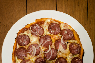 Pizza calabresa