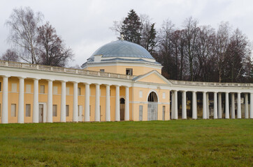 Colonnade of the Znamenskoye - Rayok estate, torzhoksky district, Tver region, Russia