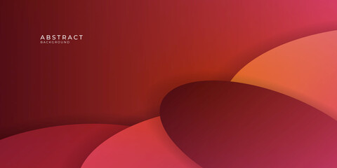 Red orange abstract modern background
