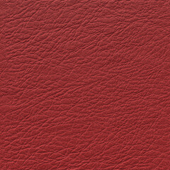 Fototapeta premium Lamb Leather red background. Leather texture, genuine red leather pattern, 3D-rendering