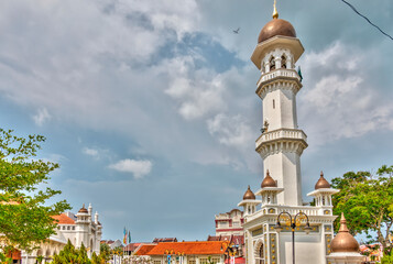 Fototapeta na wymiar Penang, Malaysia : Historical center, HDR Image