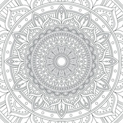 Adult Coloring Mandala