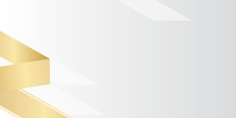 Simple minimalist modern gold white abstract background. Vector illustration design for presentation, banner, cover, web, flyer, card, poster, wallpaper, texture, slide, magazine