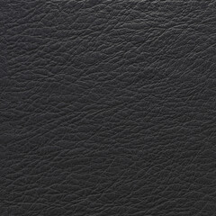 Lamb Leather black background. Leather texture, genuine black leather pattern, 3D-rendering