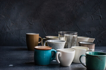 Different coffee cups