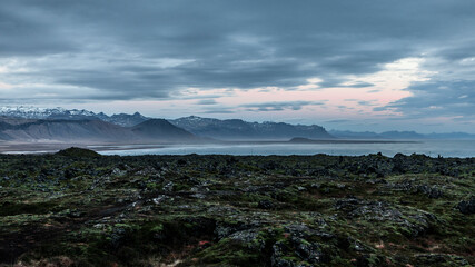 Western Fjords bay Iceland