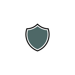 Fototapeta premium a simple Shield logo / icon design