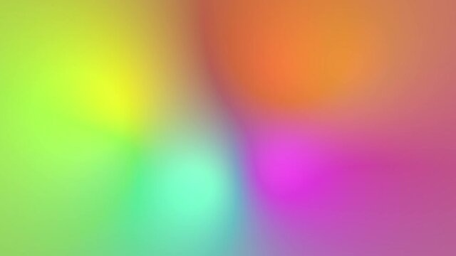 Abstract holographic gradient rainbow animation. Trendy vibrant texture, fashion textile, neon color, ambient graphic design, screen saver