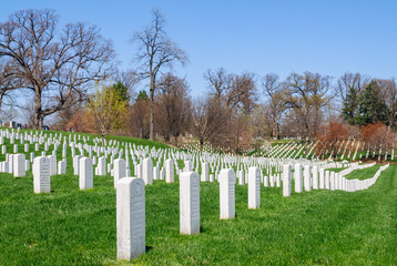 Fototapeta na wymiar Arlington National Cemetery,