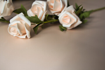 wedding bouquet on a table
