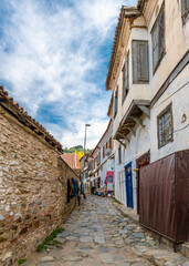 The Sirince Village street view. Sirince Village is populer tourist destination in Turkey.