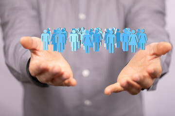 Digital Network and data concept.