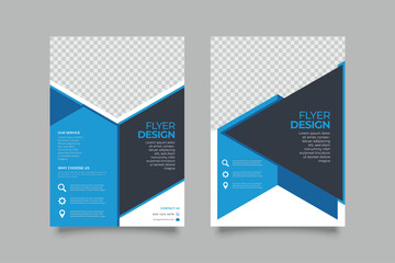 Creative and Clean abstract Business vector template for Brochure design, cover modern layout, poster, flyer in A4 for using personal or marketing purposes