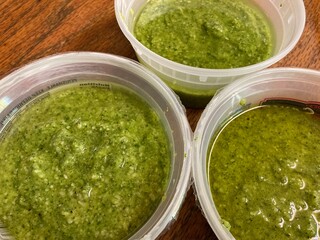 Home made pesto