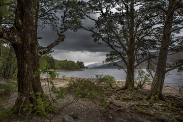 Gloomy Loch Maree