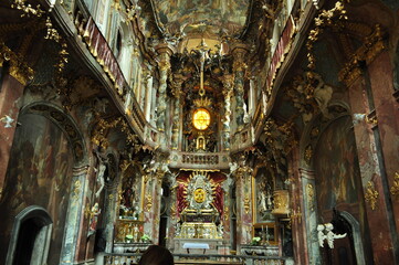 Naklejka premium St Johan Nepomuk (AsamKirche) Munich Germany