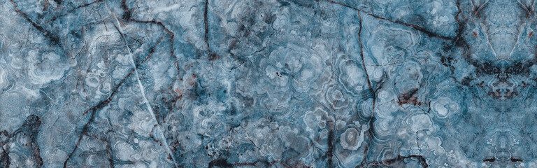 luxury blue Italian marble texture background, interior slab marble stone tile for home decoration,...