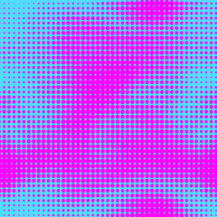 High Contrast Halftone Vector Background. Cyan and Magenta Vector Halftone Background.