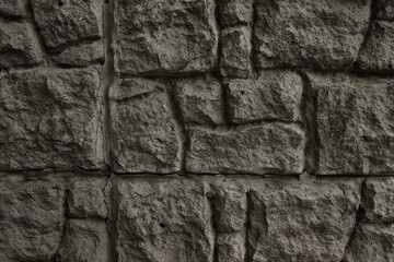Texture of a stone wall. Stone wall as a background or texture. Old castle stone wall texture background.