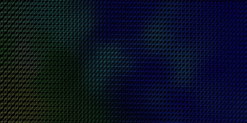 Obraz premium Dark Blue, Green vector pattern with lines.