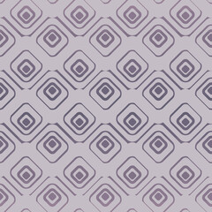 Square shapes seamless vector abstract pattern. Geometric unisex surface print design for fabrics, stationery, scrapbook paper, gift wrap, textiles, and packaging.
