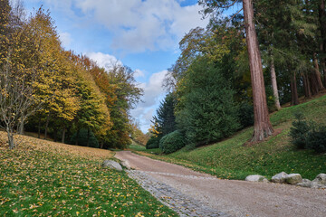 Herbstlandschaften zwischen Bensheim und Heppenheim.