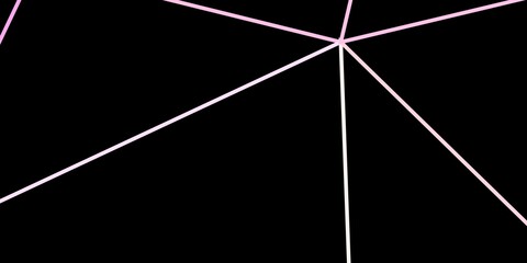 Light pink vector triangle mosaic design.
