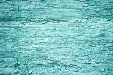 green background, wall with green, peeled paint