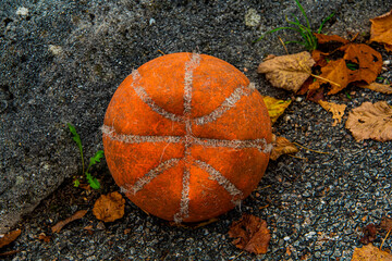 basketball worn out one