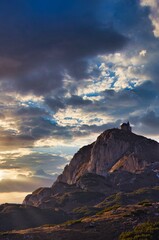  Mountain Dobratsch with Church