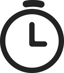 Stopwatch timer flat icon for apps and websites