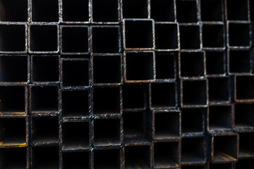 metal grid background