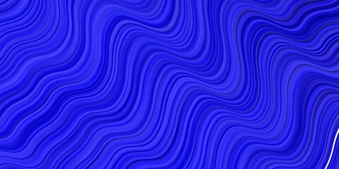 Dark BLUE vector backdrop with bent lines.