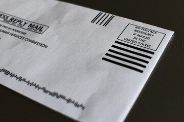 Postal service mail .no postage necessary if mailed in the united states, USPS