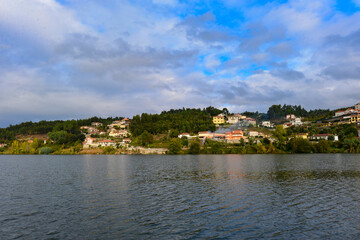 Fototapeta na wymiar Der Duero im Distrikt Porto, Portugal