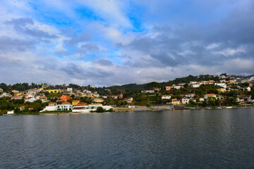 Obraz na płótnie Canvas Der Duero im Distrikt Porto, Portugal