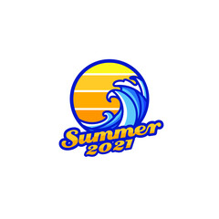 Logo of summer season in 2021