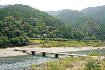 四万十川（沈下橋）