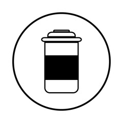 Coffee cup icon on white background. Vector illustration.