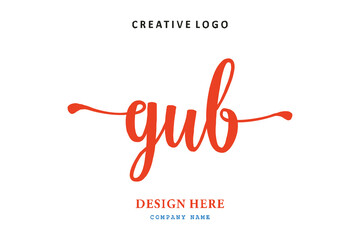 GUB lettering logo is simple, easy to understand and authoritative