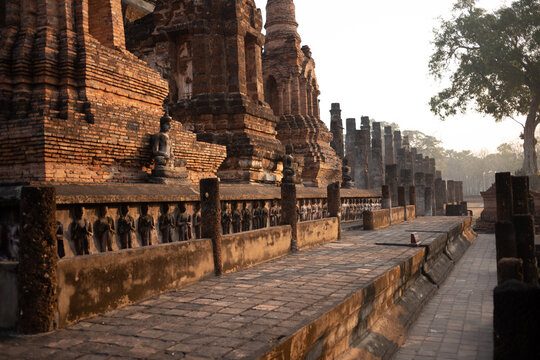 The Sukhothai Kingdom: สุโขทัย, was an early kingdom in the area around the city Sukhothai, in north central Thailand. The Kingdom existed from existed from 1238 until 1438. UNESCO World Heritage Site