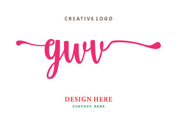 GWV lettering logo is simple, easy to understand and authoritative