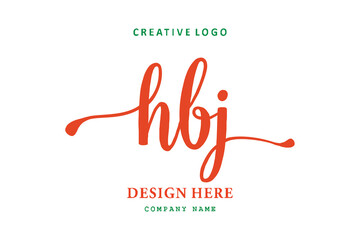 HBJ lettering logo is simple, easy to understand and authoritative