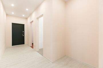 unfurnished house or apartment in bright colors