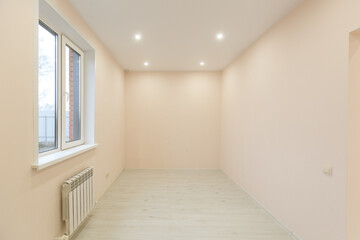 unfurnished house or apartment in bright colors