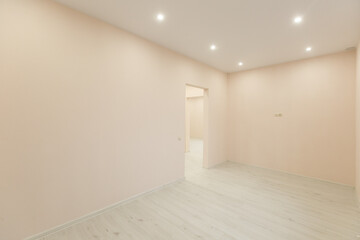 unfurnished house or apartment in bright colors