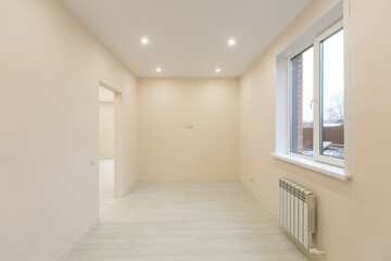 unfurnished house or apartment in bright colors