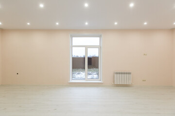 unfurnished house or apartment in bright colors